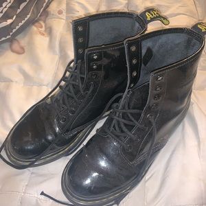 Well used Doc Martens Black